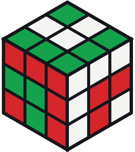 Rubik küpte anakonda deseni