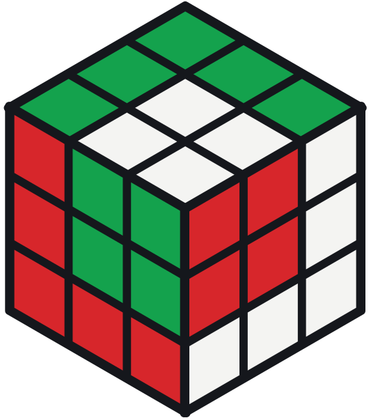 Rubik küpte küp içinde küp deseni