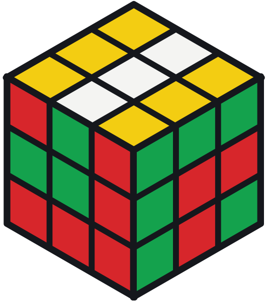 Rubik küpte piton deseni